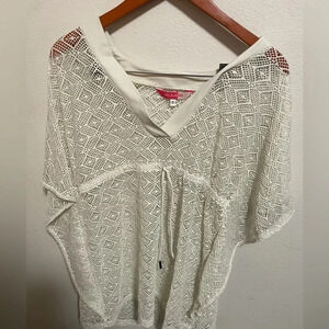 Ella Moss Isla beach tunic coverup size Small